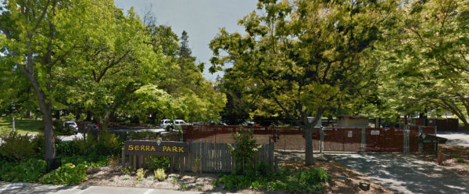 Serra Park seen from The Dalles AVE